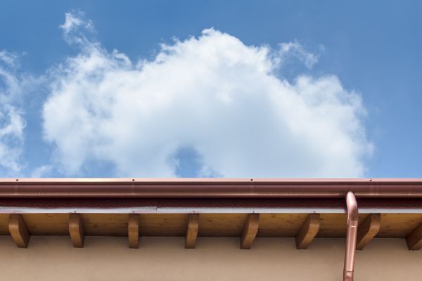 Copper Gutters Installation in Galveston