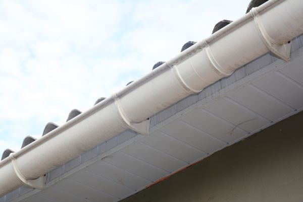 Plastic Gutter Installation in Galveston